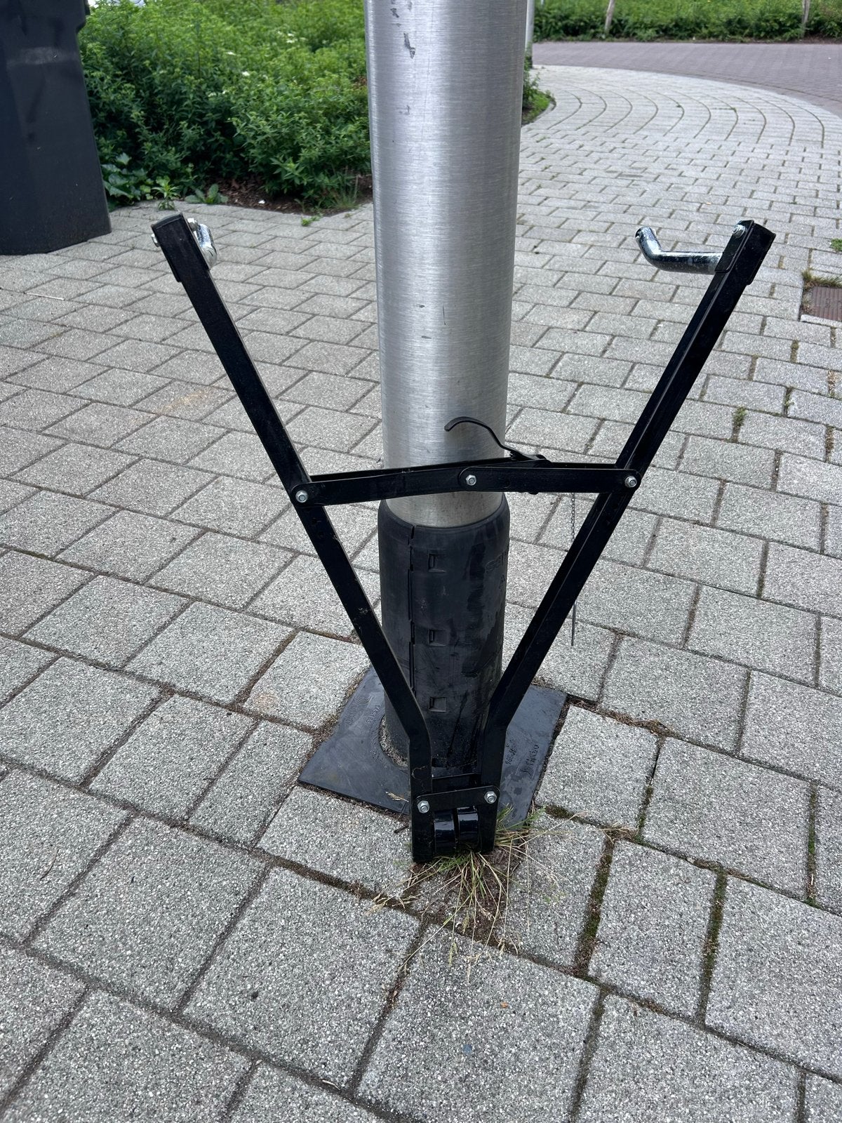 Fietsenrek, Fietsen en Brommers, Fietsaccessoires | Fietsenrekken, Ophalen of Verzenden, Gebruikt