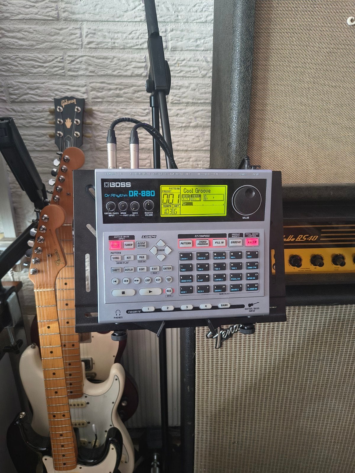 Boss Dr. Rythm DR 880 Drumcomputer, Muziek en Instrumenten, Ophalen of Verzenden, Zo goed als nieuw, Boss