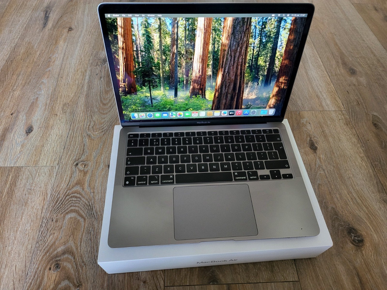 Apple MacBook Air M1 Processor - 256GB Opslag- Office, 256 GB, 8 GB, 13 inch, Ophalen of Verzenden