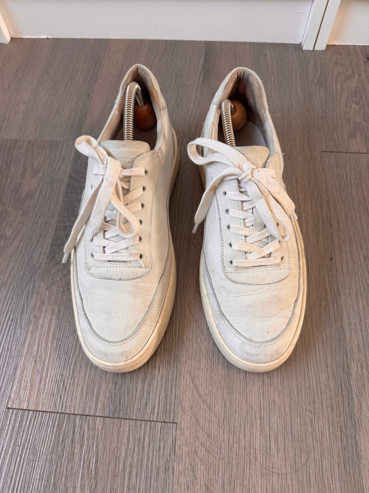 Filling Pieces Low Top Sneakers - Beige/ Licht grijs, Kleding | Heren, Schoenen, Ophalen of Verzenden, Gedragen, Overige kleuren