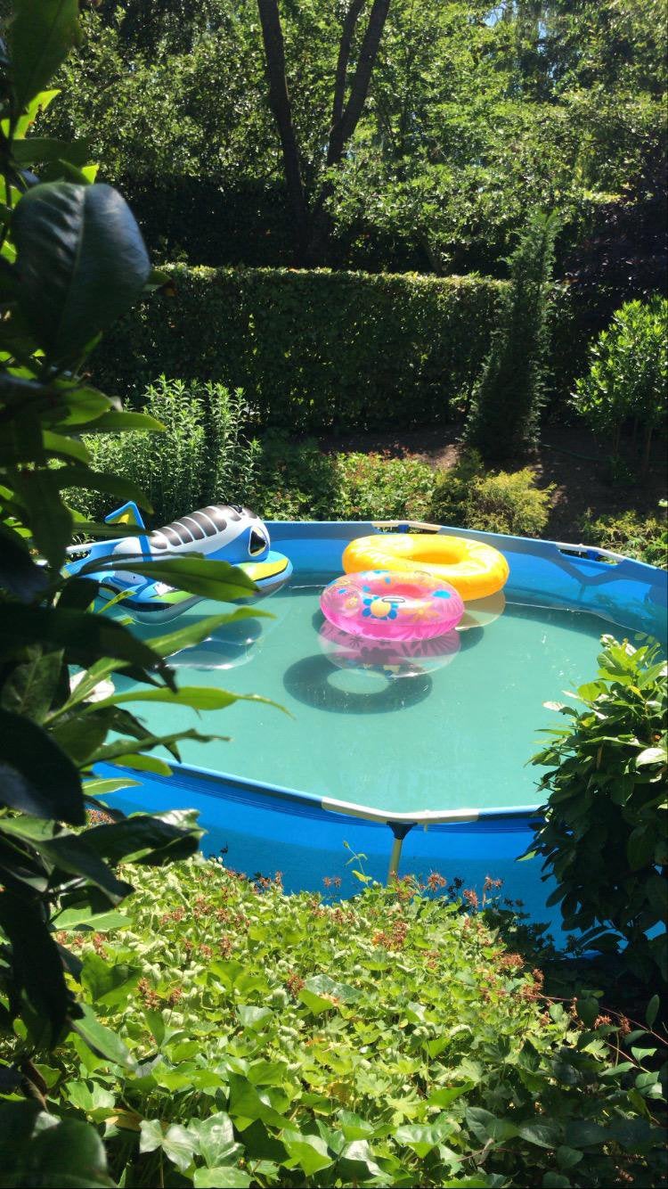 Enero zwembad rond 360 bij 76, Tuin en Terras, Ophalen, Minder dan 80 cm, Rond, 300 cm of meer