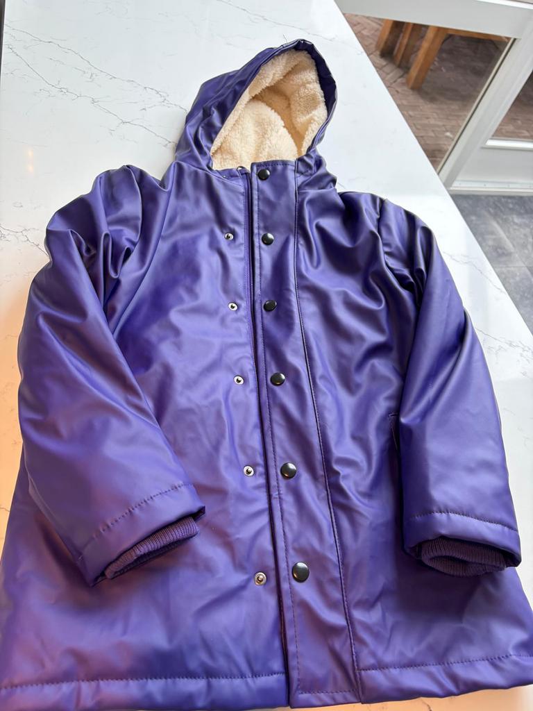 Regenjas maar 134 HEMA nieuw, Kinderen en Baby's, Kinderkleding | Maat 134, Ophalen of Verzenden, Zo goed als nieuw, Meisje, Jas