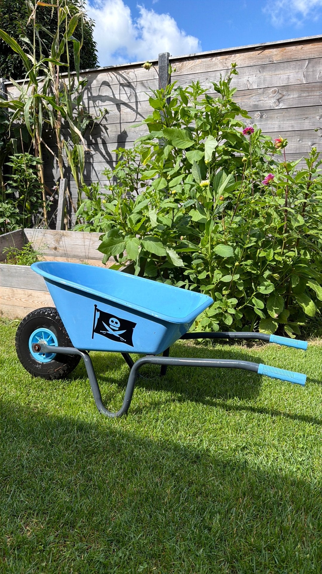 Kinder kruiwagen, Ophalen, Gebruikt, Handmatig, Eenwielig