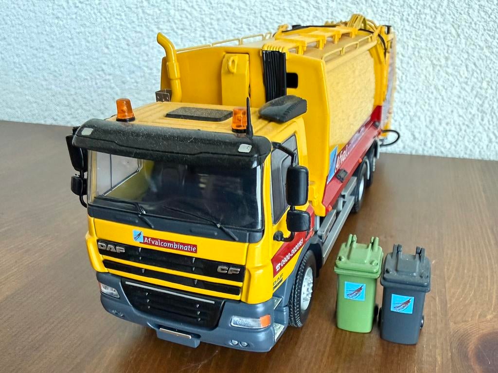 Tekno Afval Combinatie DAF CF GEESINK Vuilniswagen+rolemmers, Ophalen of Verzenden, Nieuw, Bus of Vrachtwagen, Tekno