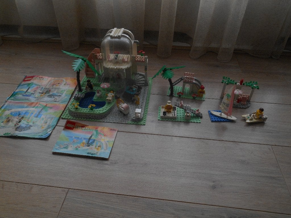 lego paradise set 6416 zwembad 1992 vintage retro jaren 90, Ophalen, Lego, Overige typen, Meerdere sets