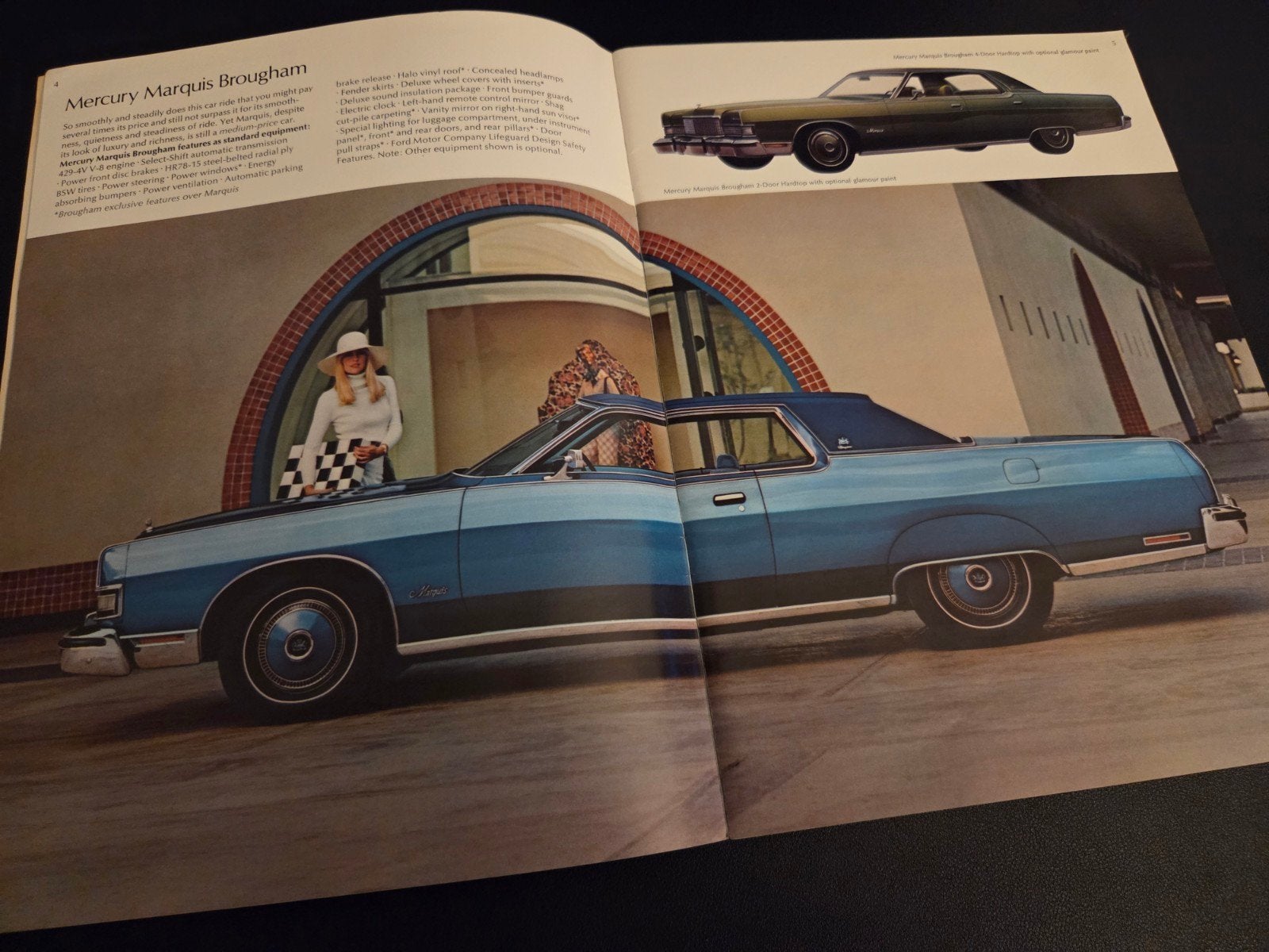 Brochure Mercury 1973 USA, Ophalen of Verzenden, Zo goed als nieuw, Overige merken