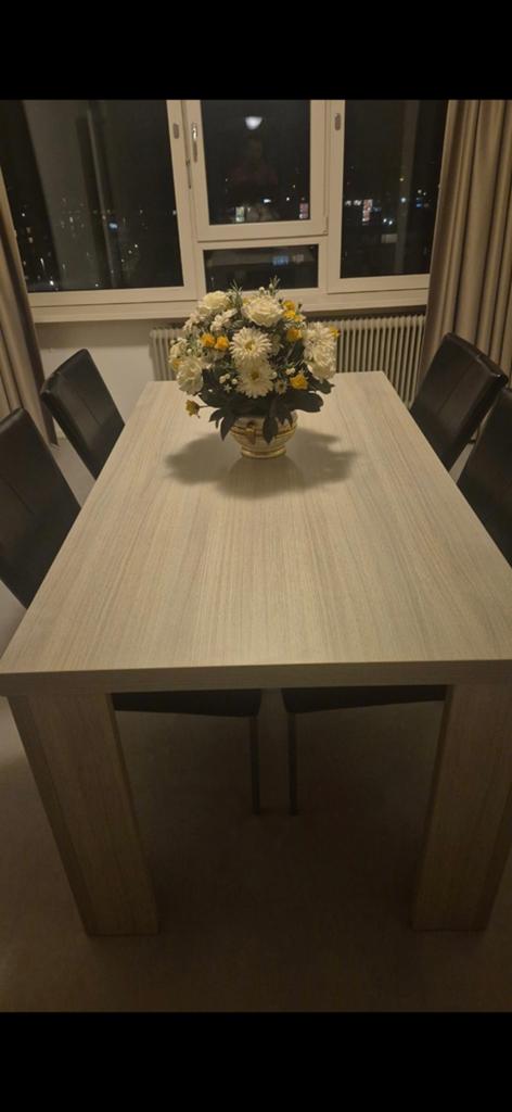 Leuke eet tafel, Huis en Inrichting, Tafels | Eettafels, Ophalen of Verzenden, Rechthoekig, 50 tot 100 cm