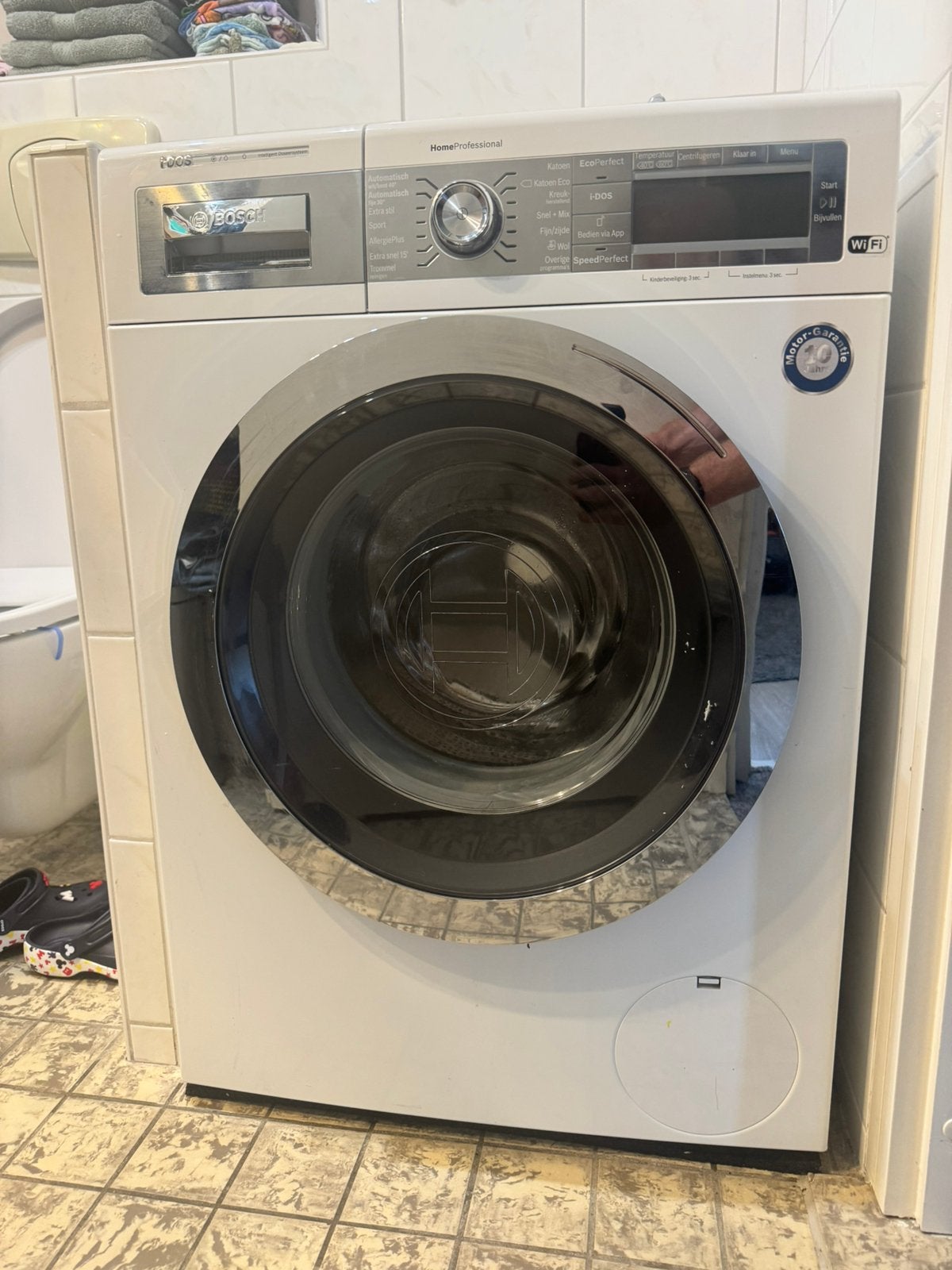 Bosch professional idos wasmachine met defect, Witgoed en Apparatuur, Wasmachines, Ophalen, Zo goed als nieuw, 1200 tot 1600 toeren