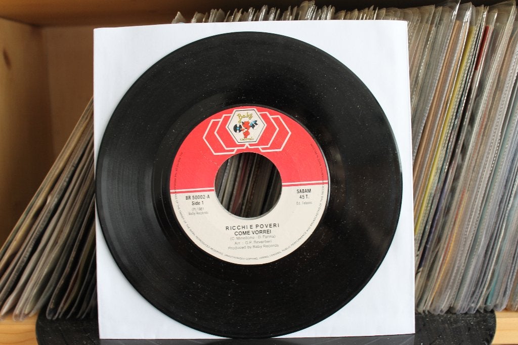7" Single Ricchi & Poveri - Come Vorrei / Stasera Canto, Gebruikt, 7 inch, Ophalen of Verzenden, Pop