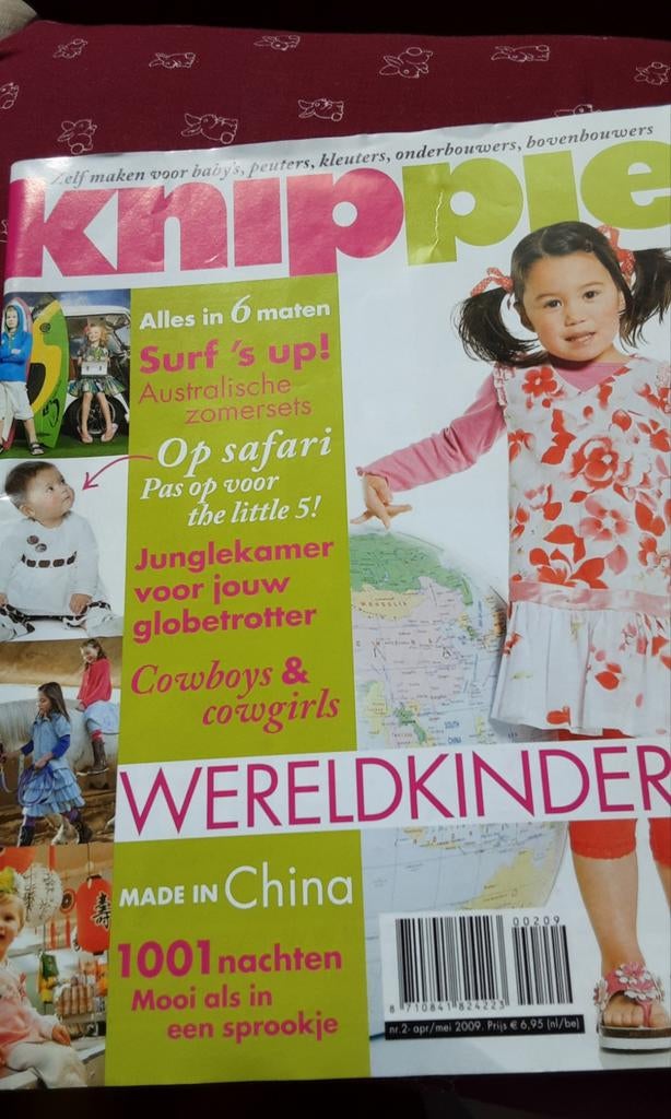 Knippie patronenblad: Zomerse kinderkleding (Wereldkinderen), Kind, Knippie, Ophalen of Verzenden, Overige typen