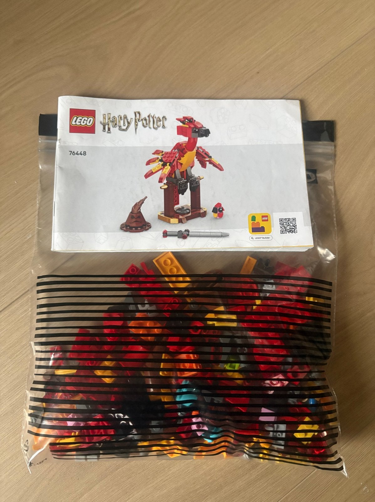 LEGO Harry Potter Hongaarse Hoornstaart Draak 76406, Lego, Harry Potter, Ophalen of Verzenden, Zo goed als nieuw