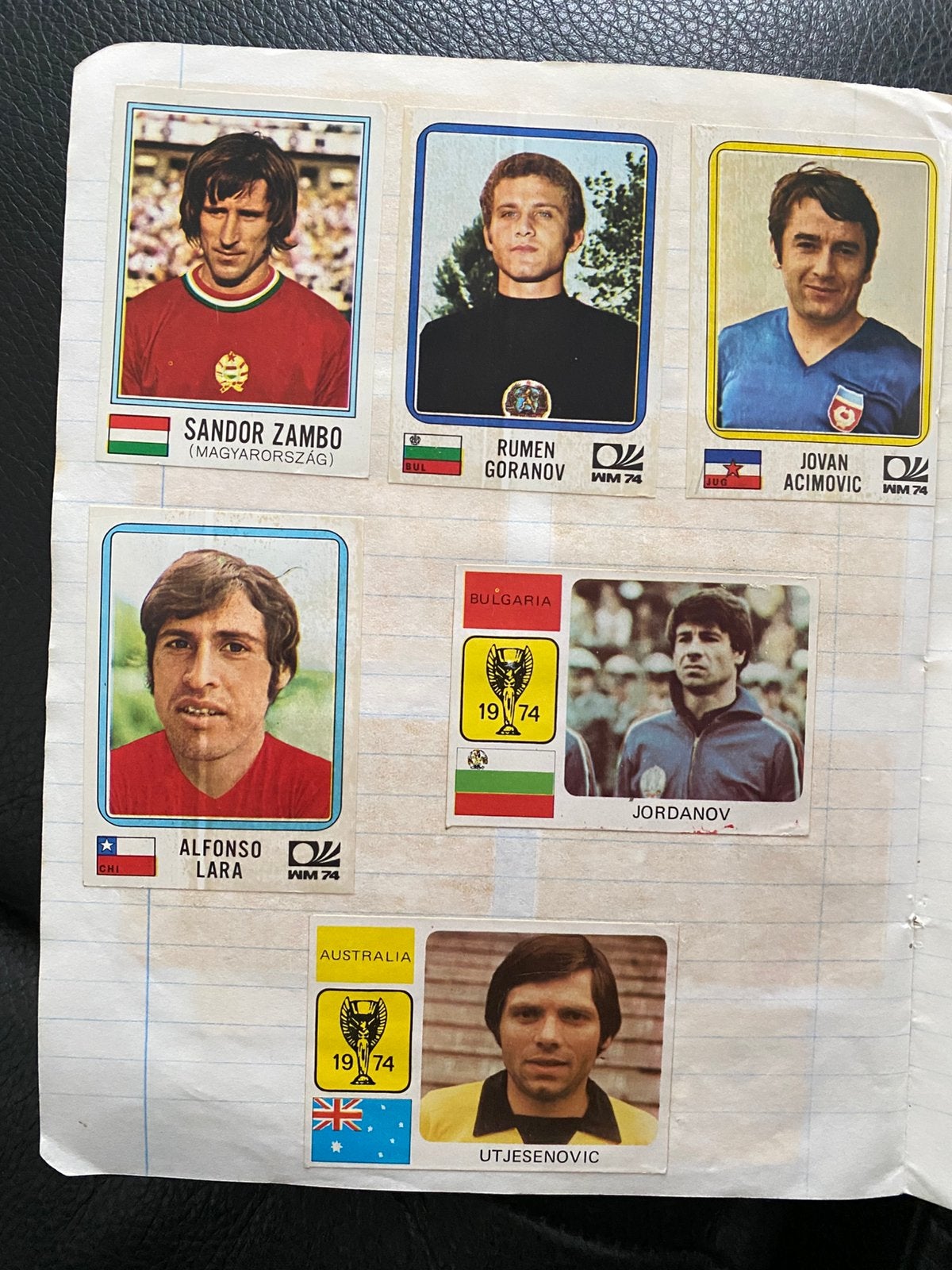 Panini Voetbalplaatjes - WK 1974 en Historische Collectie, Ophalen of Verzenden, Gebruikt, Overige sporten, Poster, Plaatje of Sticker