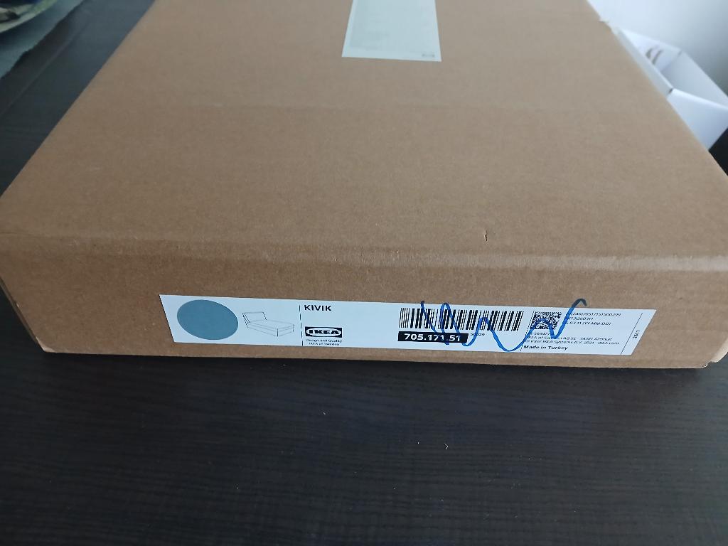 Ikea KIVIK, hoes chaise longue. Gunnared middengrijs., Ophalen of Verzenden, Nieuw