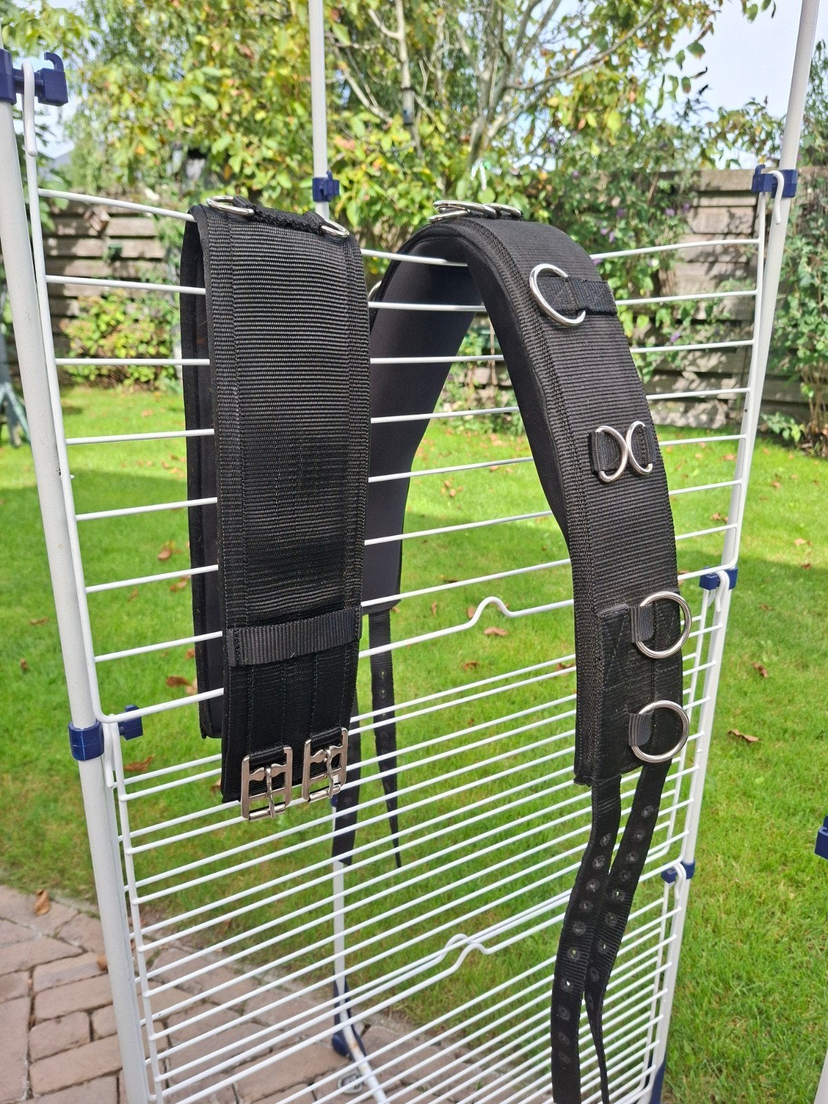 Kieffer longeersingel Essentials Circle Zwart (full), Dieren en Toebehoren, Paarden en Pony's | Overige Paardenspullen, Ophalen of Verzenden