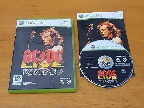 XBOX 360 | AC/DC Live Rock Band, Spelcomputers en Games, Muziek, Gebruikt, Ophalen of Verzenden, 3 spelers of meer