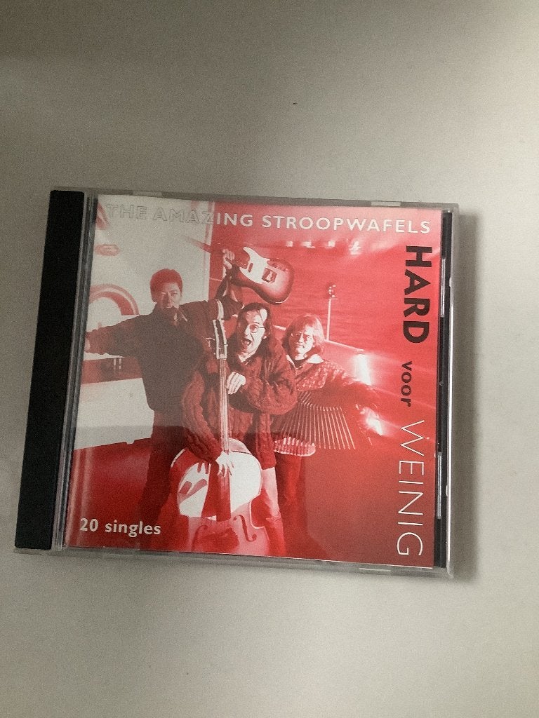 The amazing stroopwafels,hardvoor weinig (20 singles), Ophalen of Verzenden, Zo goed als nieuw, Levenslied of Smartlap