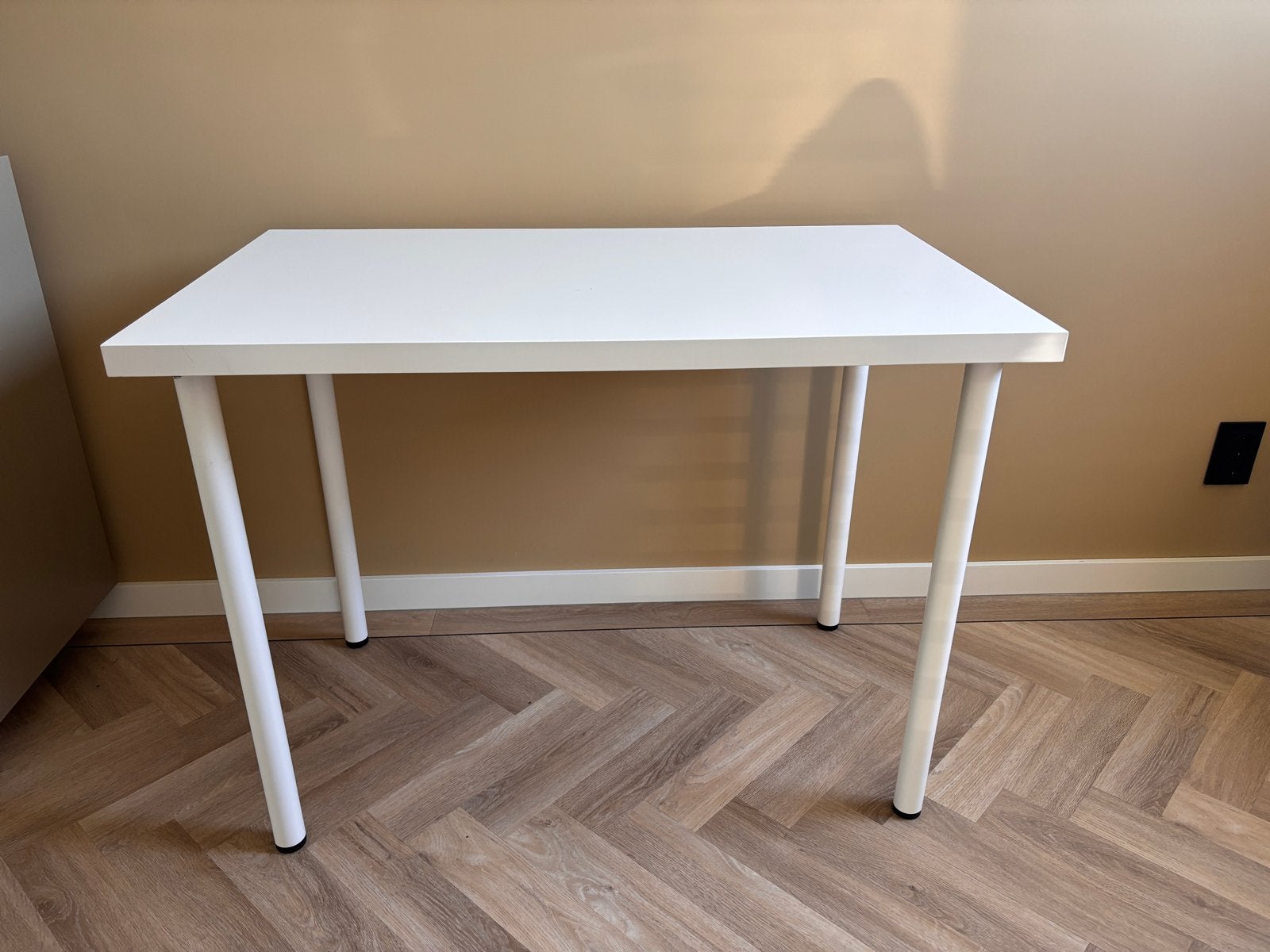 IKEA LINNMON/ADILS tafel wit 100x60 cm, Ophalen of Verzenden, Gebruikt