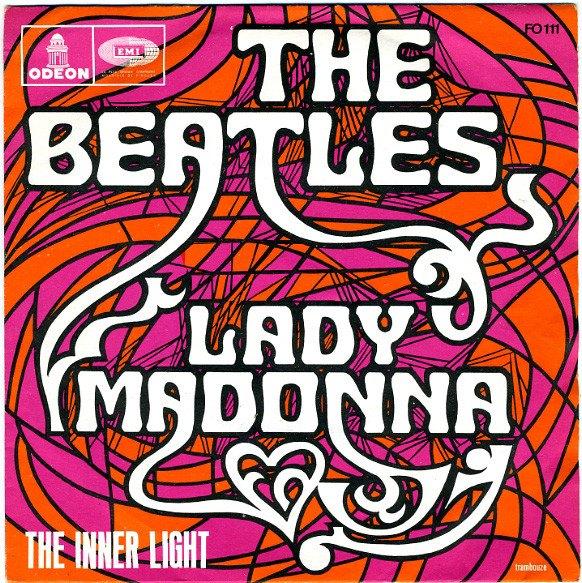FRANSE SINGLE The Beatles Lady Madonna The Inner Light, Cd's en Dvd's, Vinyl Singles, Verzenden, 7 inch, Single, Zo goed als nieuw