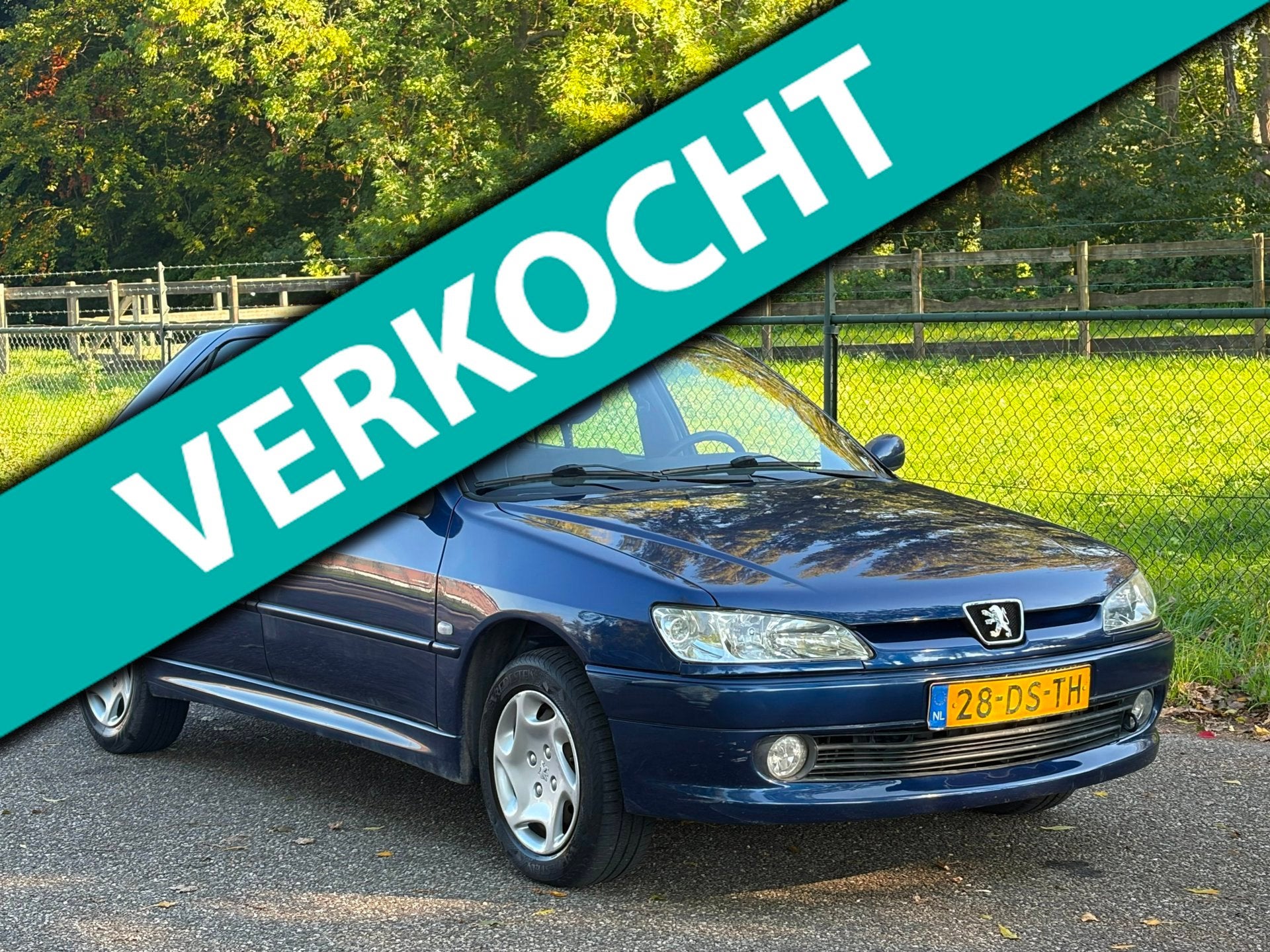 Peugeot 306 1.6 XT /Automaat/NW APK/, Auto's, Gebruikt, 4 cilinders, Blauw, 49 €/maand