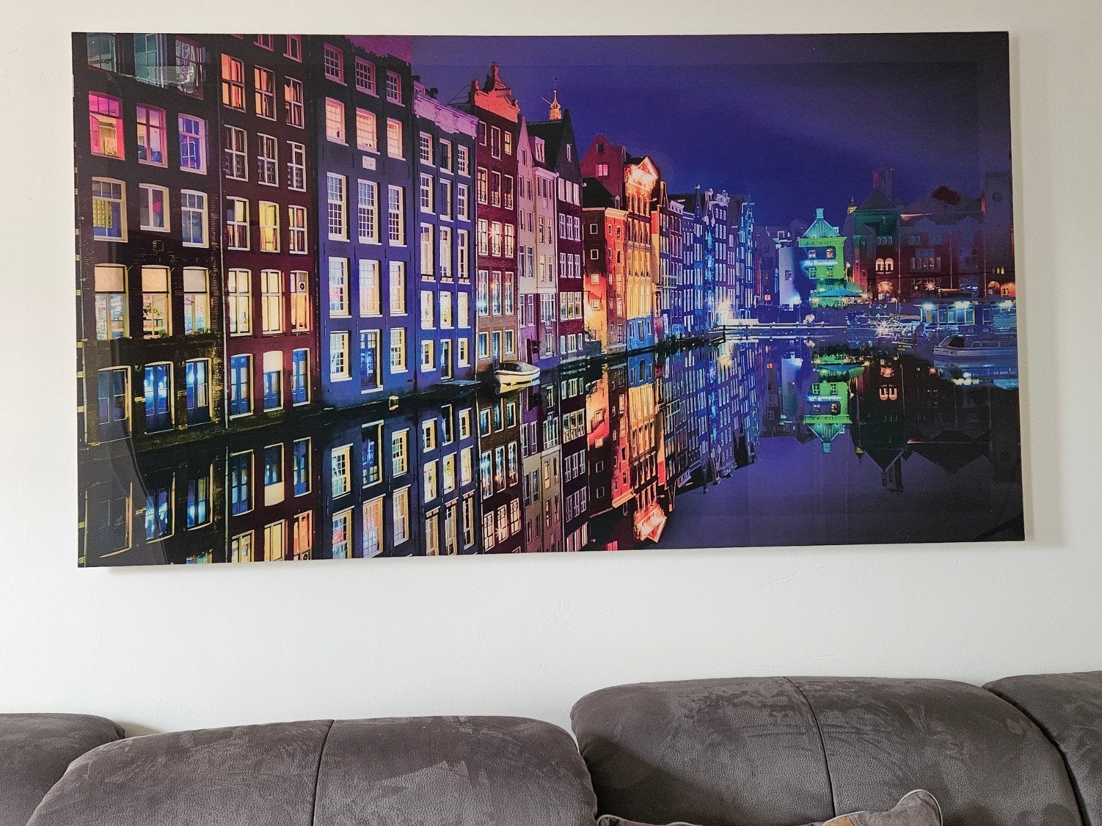 landschapskunstwerk Amsterdam van Juan Pablo de Miguel, Ophalen