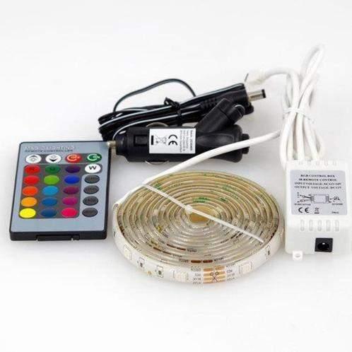 Grundig Auto RGB LED Strip Draadloos - 16 kleuren - 60 LED, Ophalen, Nieuw