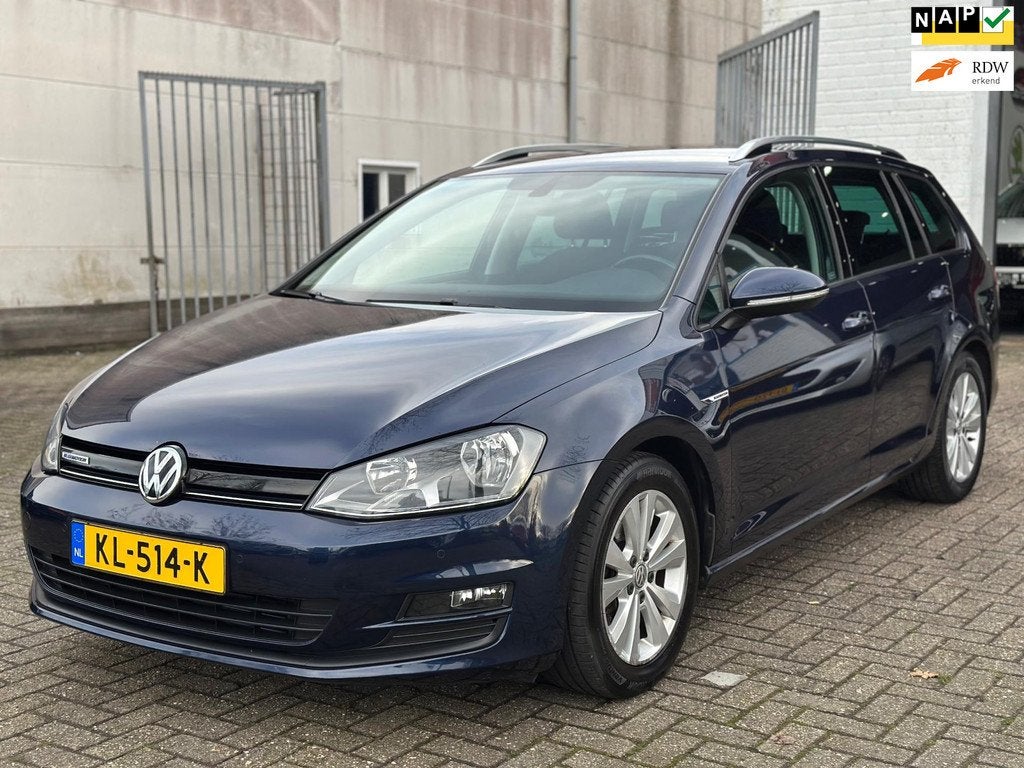 Volkswagen Golf Variant 1.0 TSI Connected Series Bj:2016 Aut, Auto's, Volkswagen, Stof, Gebruikt, Automatische klimaatregeling