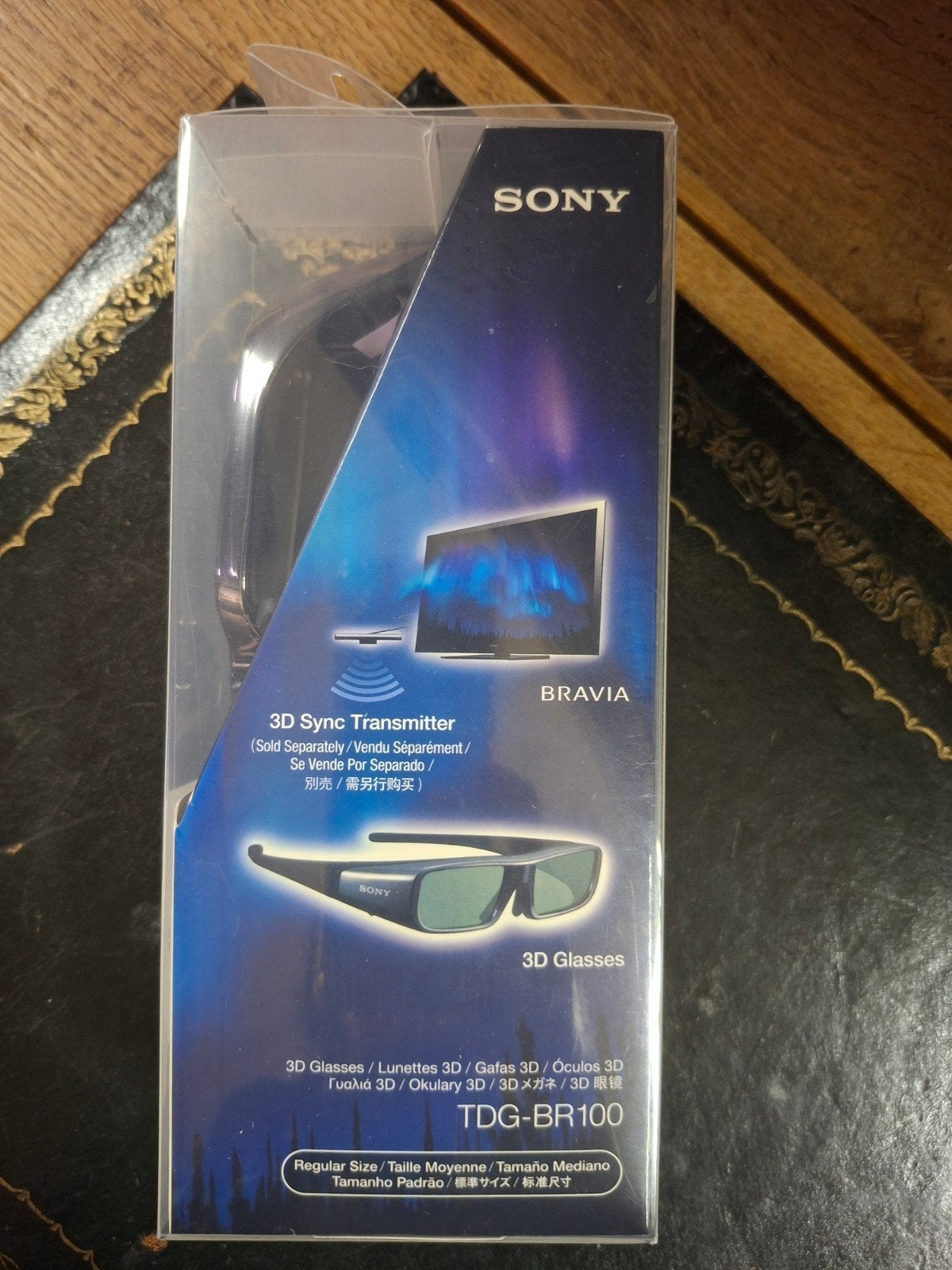 Sony TDG-BR100 3D-bril (Regular Size) - Nieuw in doos, Ophalen of Verzenden, Nieuw