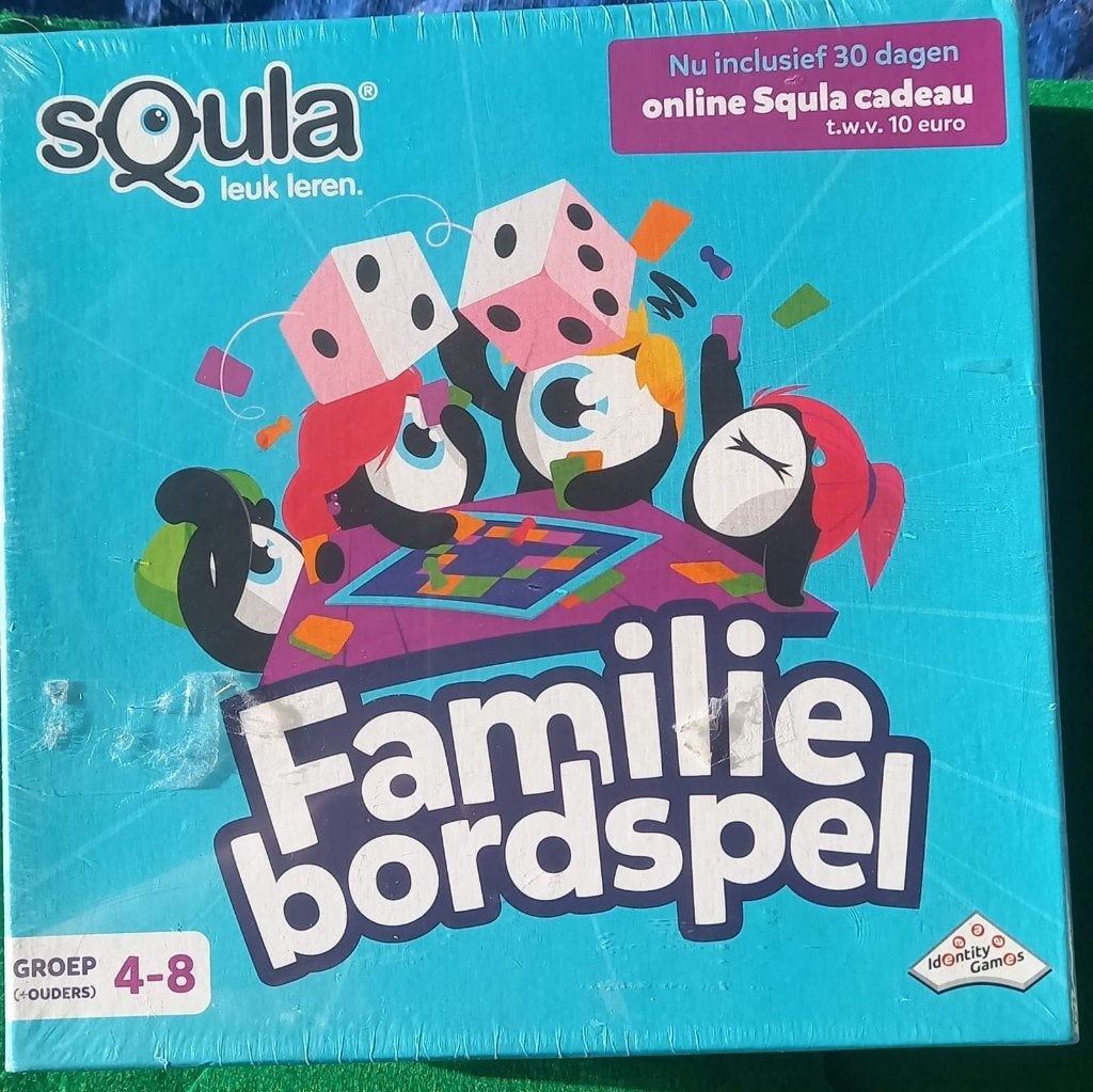 Squala Familie bordspel, Ophalen of Verzenden, Nieuw, Squla