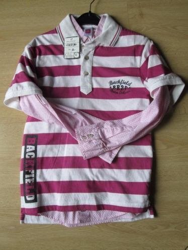 C&A Here&There set hemd en poloshirt maat 140 nieuw, Ophalen, Nieuw, Jongen, Shirt of Longsleeve