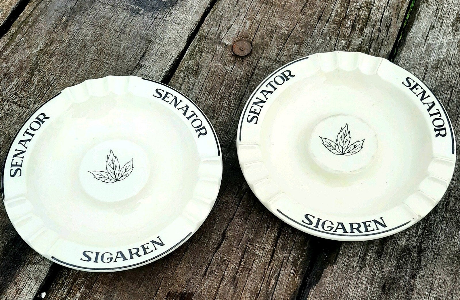 Vintage - SENATOR - Asbak - (Sigaar,  cafe), Ophalen of Verzenden, Asbak