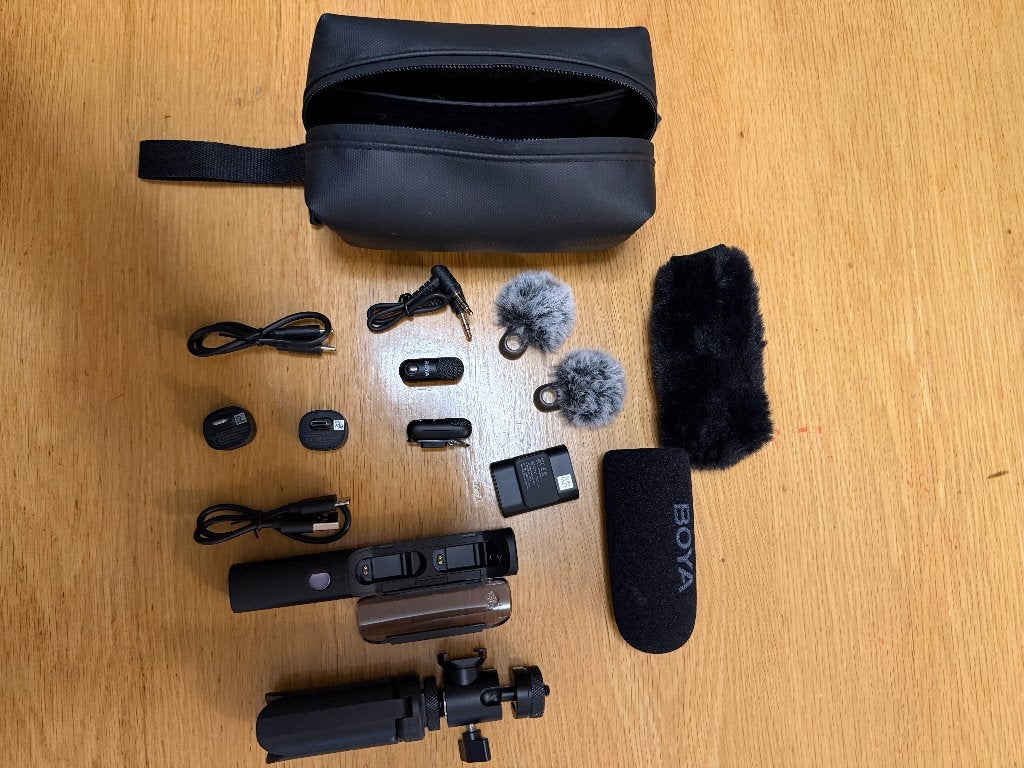 BOYA Magic|World’s 1st AI-Powered Transformable Wireless Mic, Ophalen of Verzenden, Zo goed als nieuw, Overige typen, Draadloos