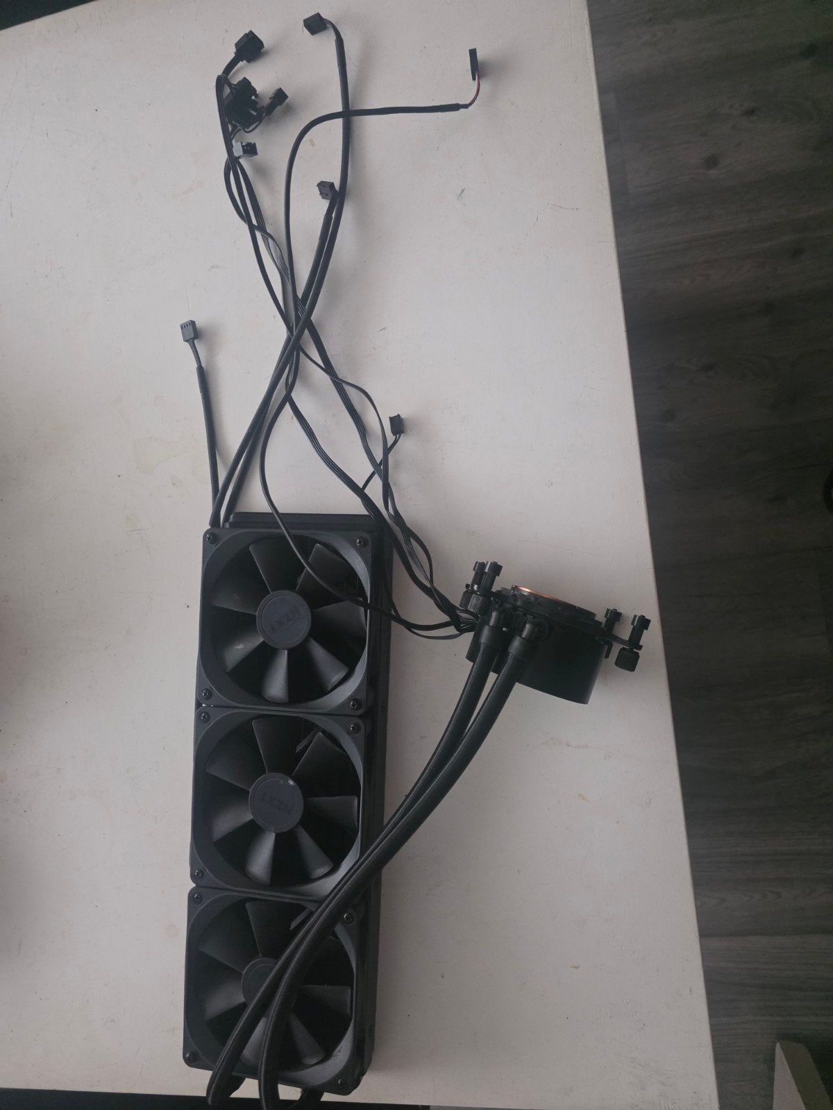 NZXT Kraken X73 360mm AIO Waterkoeling, Computers en Software, Ophalen of Verzenden, Gebruikt, Waterkoeling