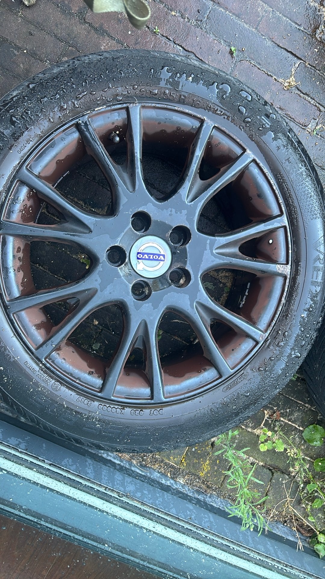Velgen volvo, Ophalen