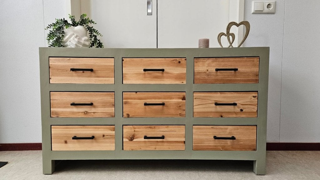 Mooie ladekast/ dressoir/ halkast, 5 laden of meer, Nieuw, Ophalen of Verzenden, Minder dan 100 cm