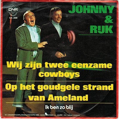 RIJK de GOOYER & JOHNNY KRAAYKAMP 1977  SUPER PIRAAT ! G280, Cd's en Dvd's, Vinyl Singles, Ophalen of Verzenden, Gebruikt, 7 inch