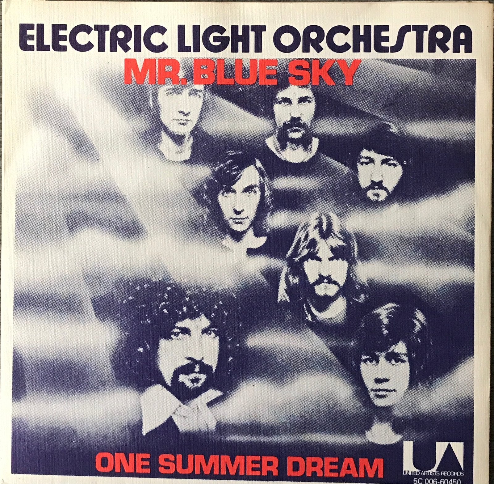 E.L.O. - Mr. blue sky (NL’77) ALS NIEUW (NL11/UK6/US35), Verzenden, Zo goed als nieuw, 7 inch, Pop