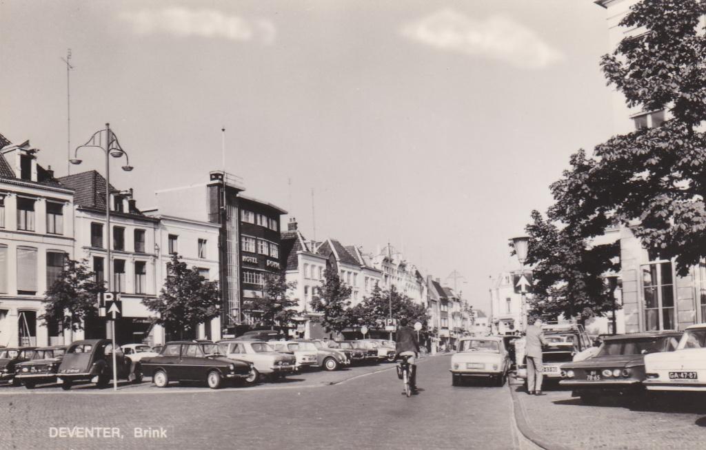 GA1288 Brink Deventer Olst Bathmen Wilp Twello 1956, Verzenden, 1940 tot 1960, Ongelopen, Overijssel