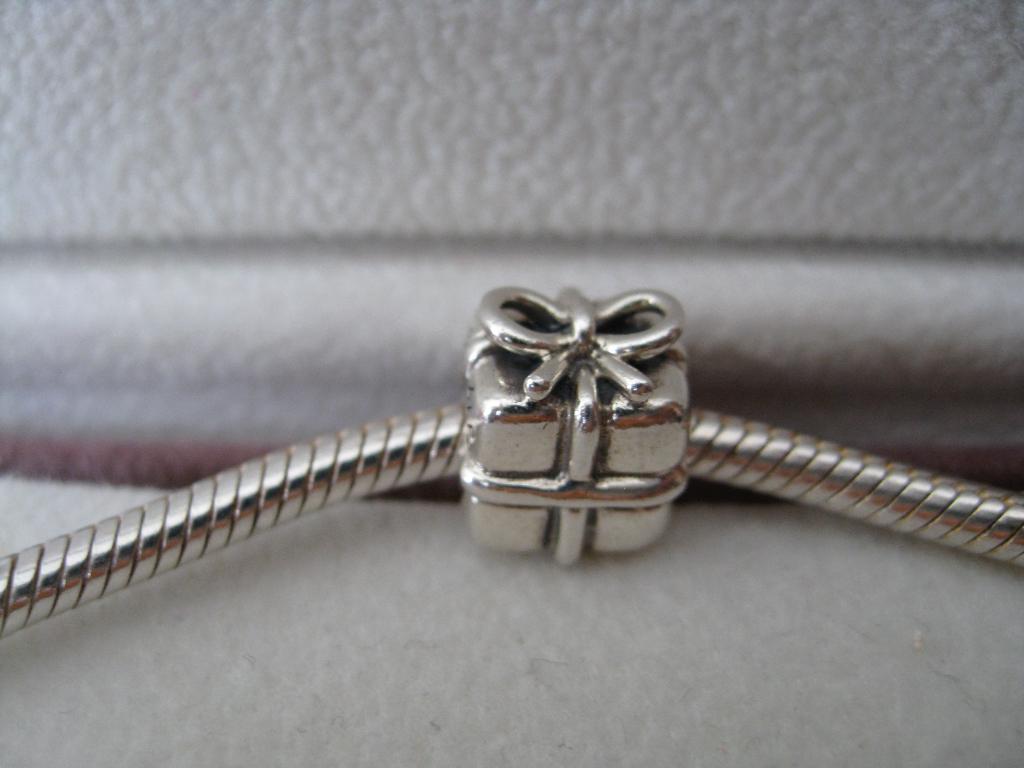 Pandora Bedel Kadootje, Verzenden, Zo goed als nieuw, Zilver, Pandora