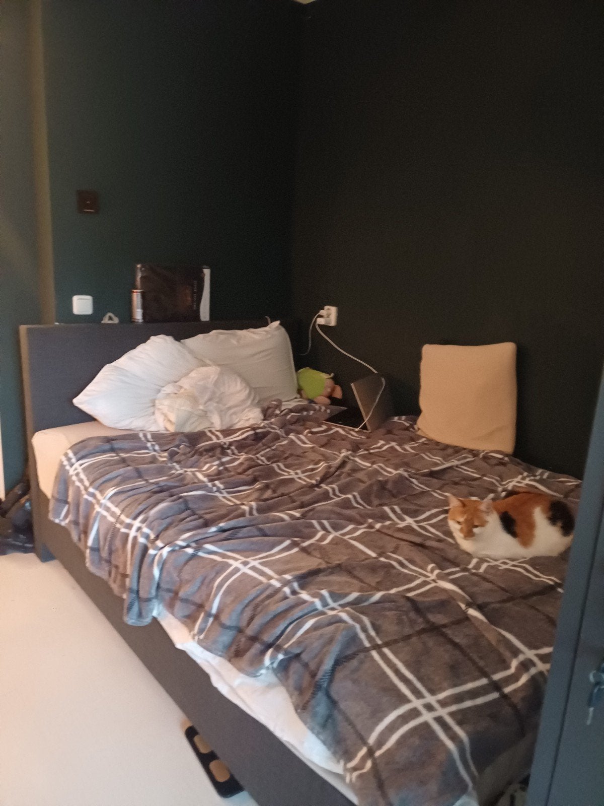 Comfortabel tweepersoonsbed, Ophalen, Gebruikt, 140 cm, Twijfelaar