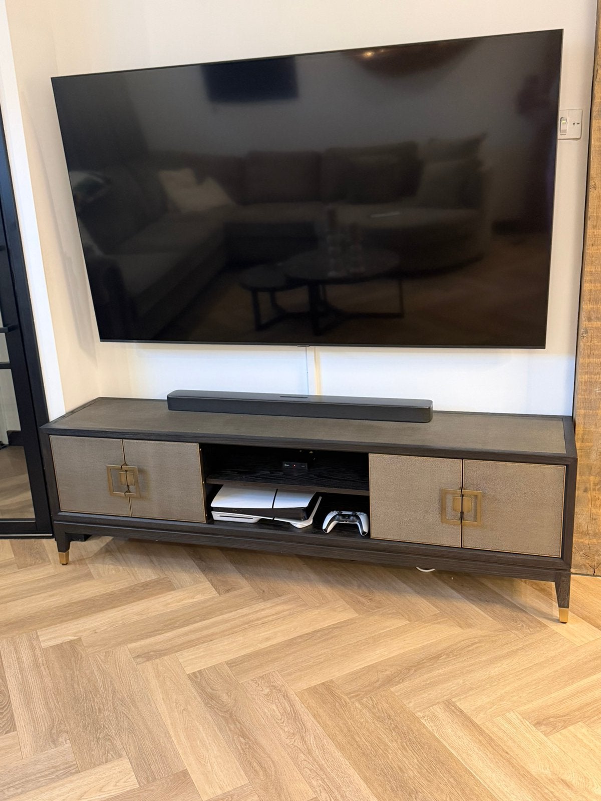 Tv meubel richmond bloominville 185, Ophalen, 150 tot 200 cm, Zo goed als nieuw, Minder dan 100 cm