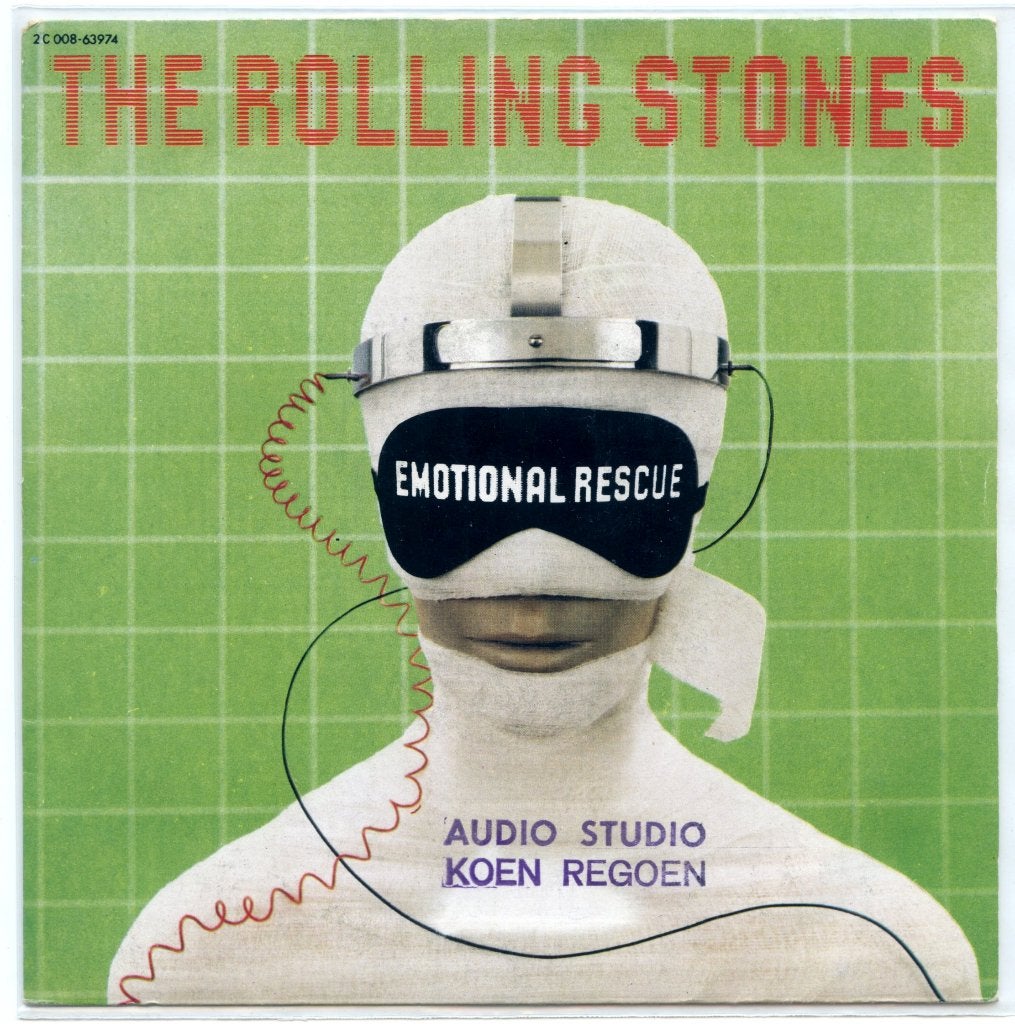 Rolling Stones - Emotional Rescue (France), Gebruikt, 7 inch, Ophalen of Verzenden, Rock en Metal