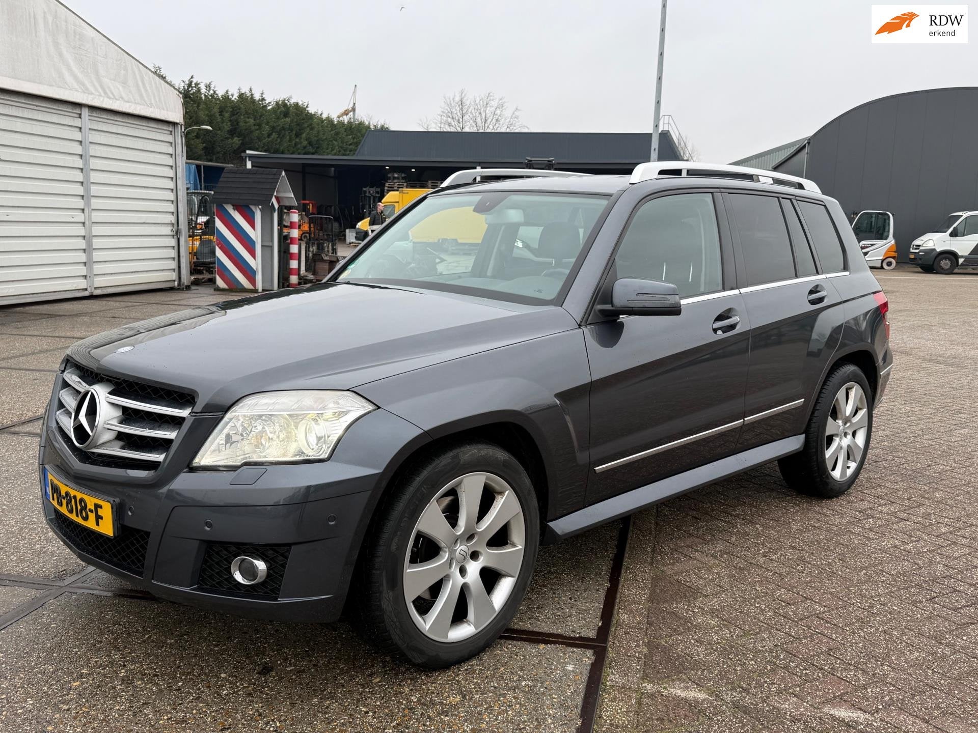 Mercedes-Benz GLK-klasse 350 CDI 4-Matic Cruise/Climate/, Auto's, Mercedes-Benz, Automaat, Gebruikt, Zwart, 2000 kg