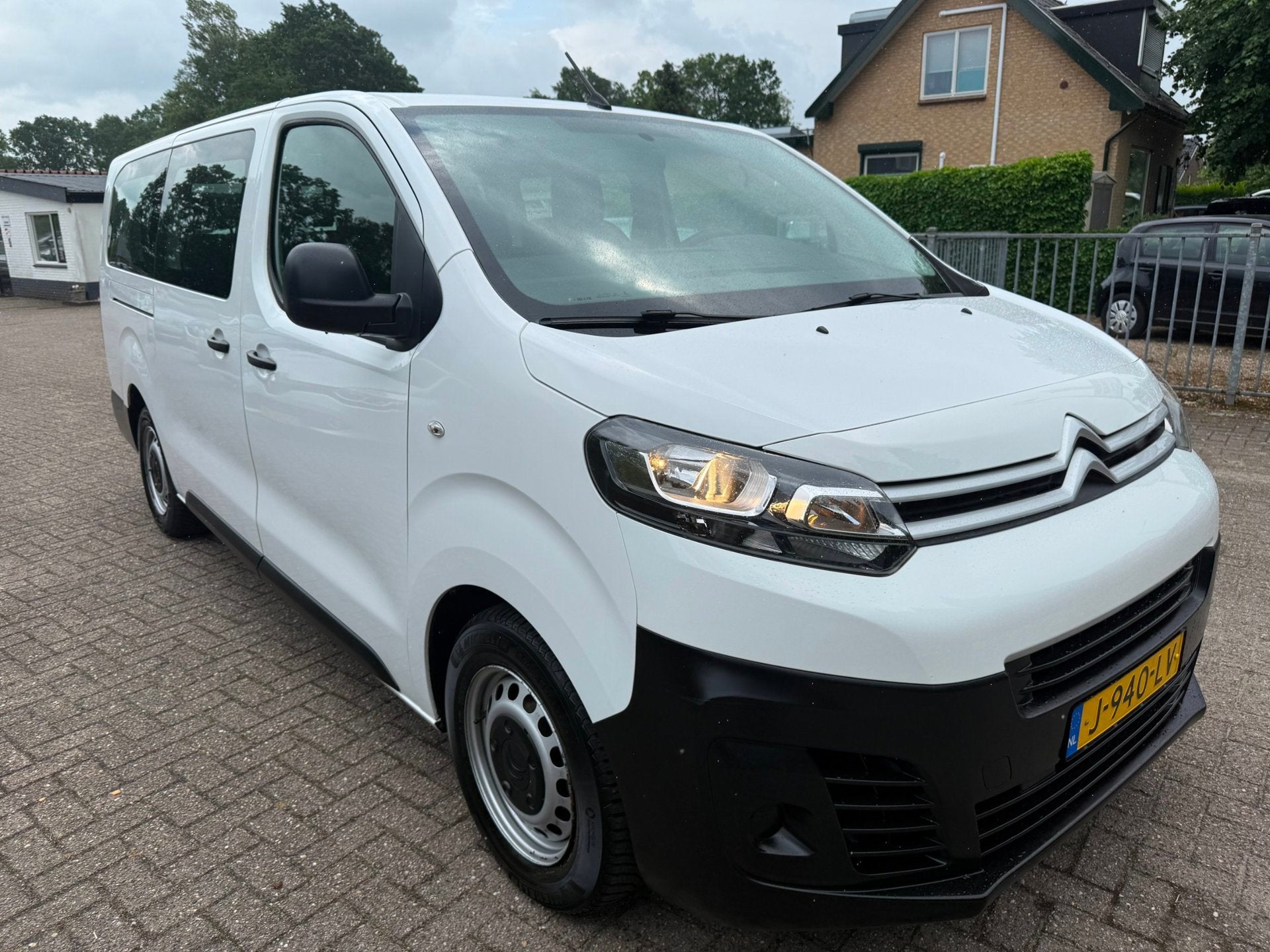 Citroen Jumpy 1.5 BlueHDi 120 XL 9-PERS. LANG AIRCO CRUISE I, Auto's, Stof, Wit, Origineel Nederlands, Bedrijf