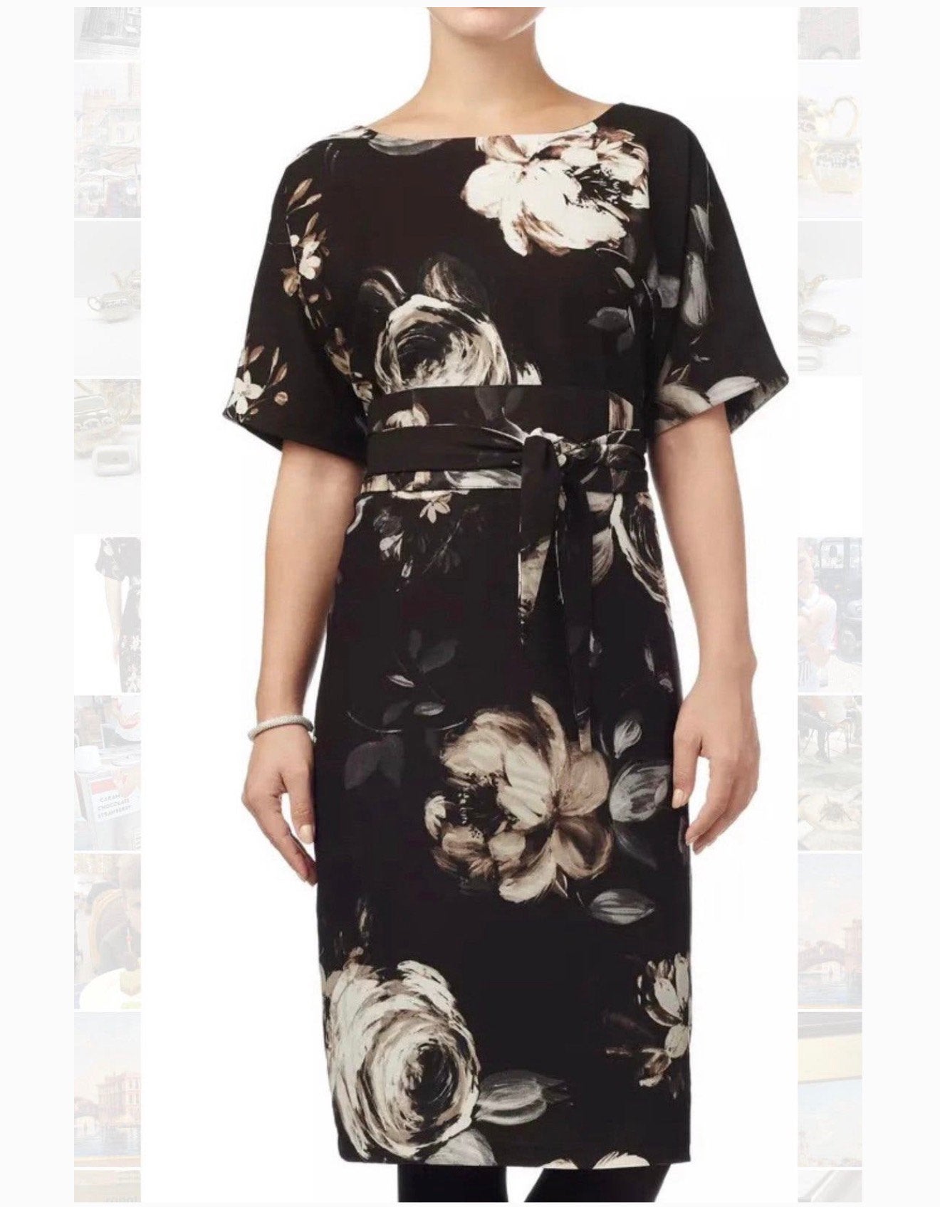 PHASE EIGHT Joanie Floral Dress - XL jurk met bloemen dress, Kleding | Dames, P, Meerkleurig, P, Ophalen of Verzenden