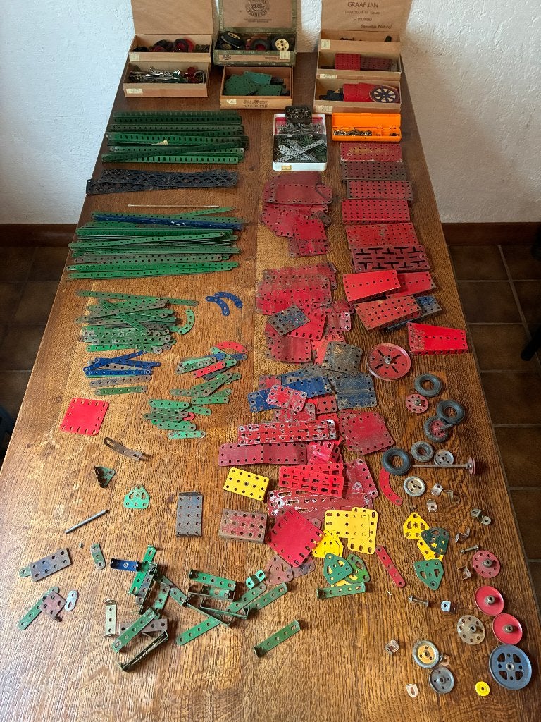 Vintage antiek Meccano constructie speelgoed, Ophalen