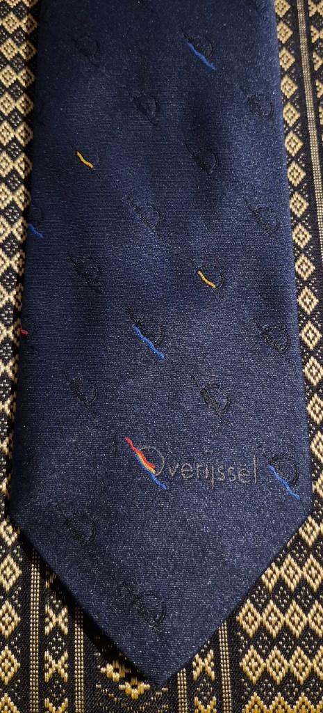 Provincie Overijssel stropdas Provinciehuis Zwolle, Kleding | Heren, Stropdassen, Ophalen of Verzenden, Nieuw, Blauw