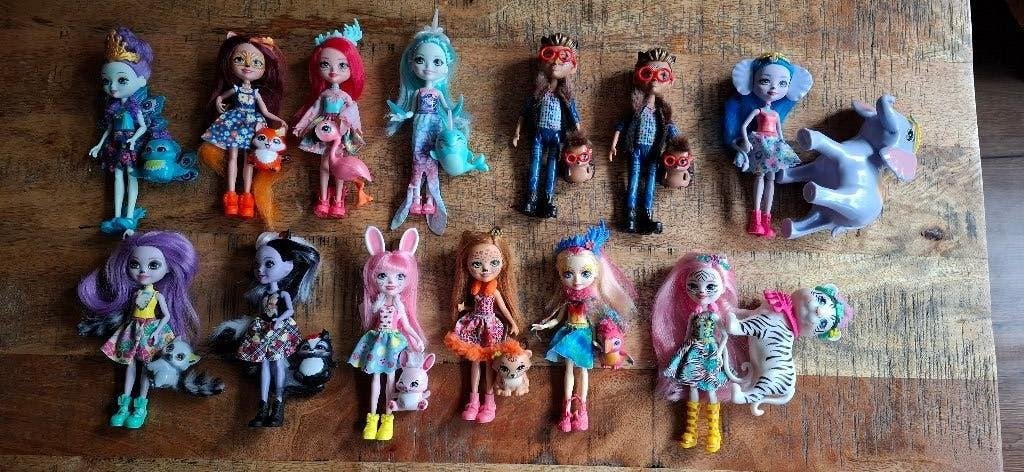 Enchantimals, Ophalen of Verzenden, Zo goed als nieuw, Overige typen