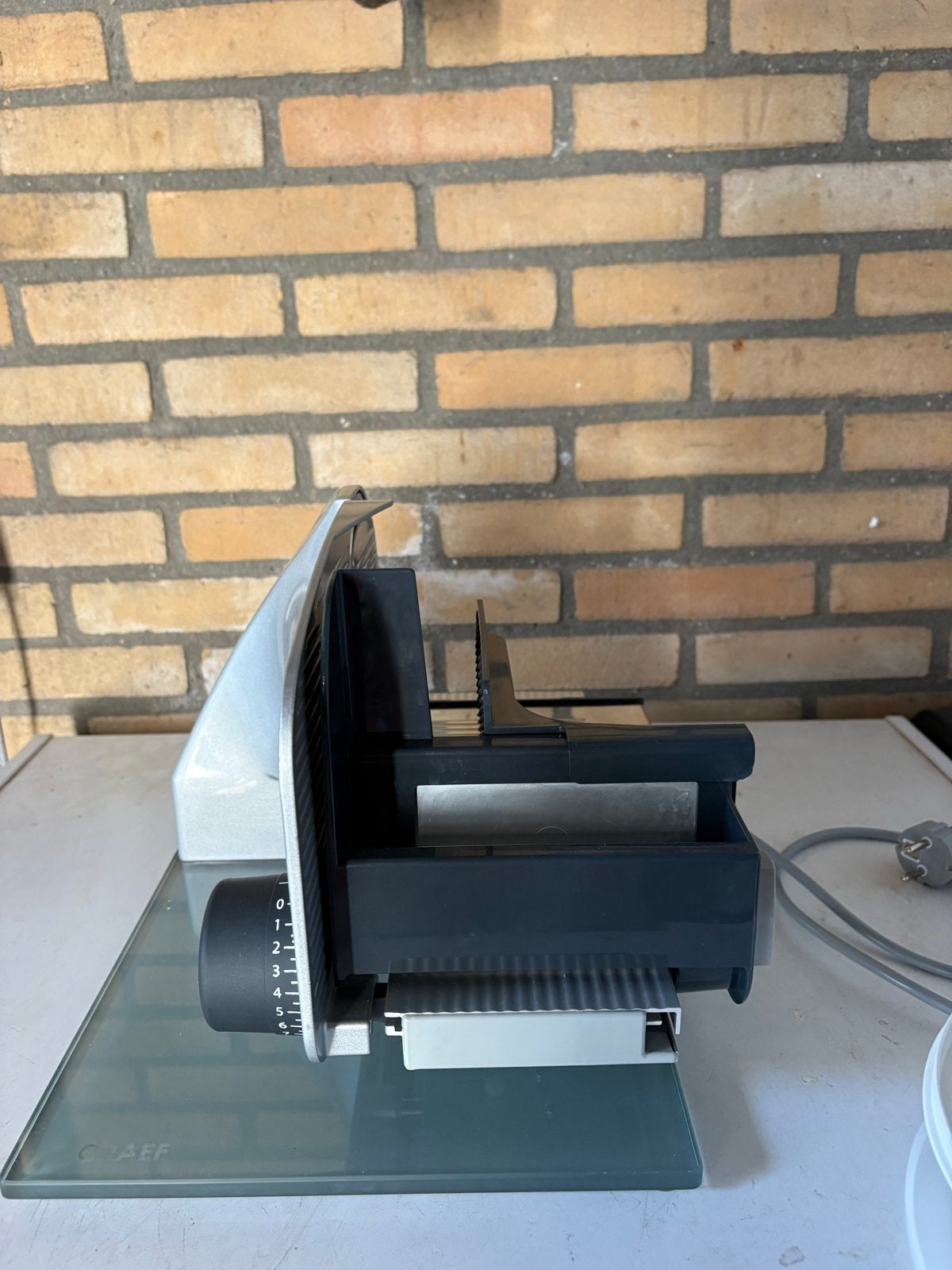 Graef Master Snijmachine met extra mes - Zo goed als nieuw, Ophalen, Zo goed als nieuw