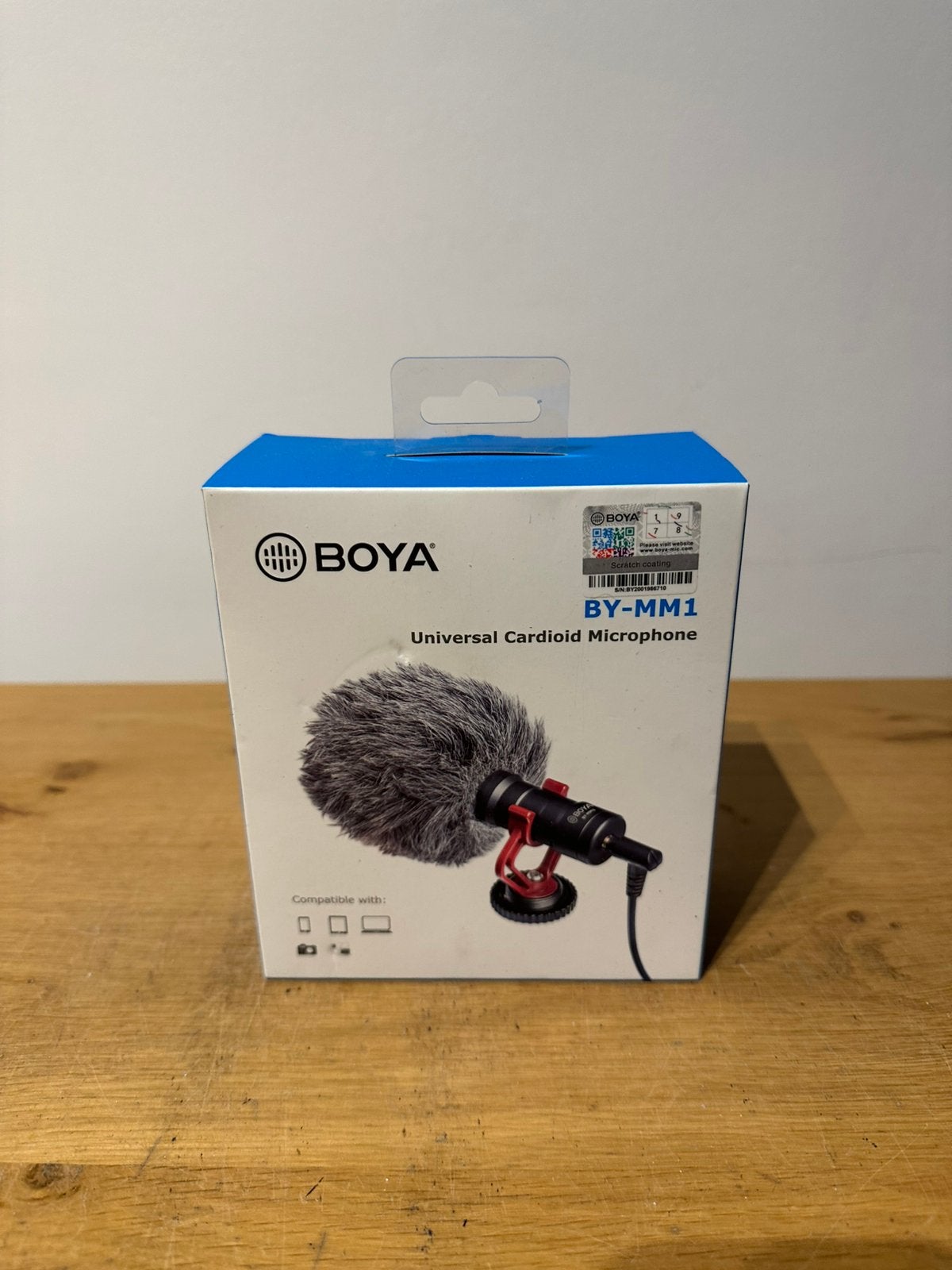 Boya BY-MM1 Microphone nieuw, Ophalen of Verzenden, Nieuw