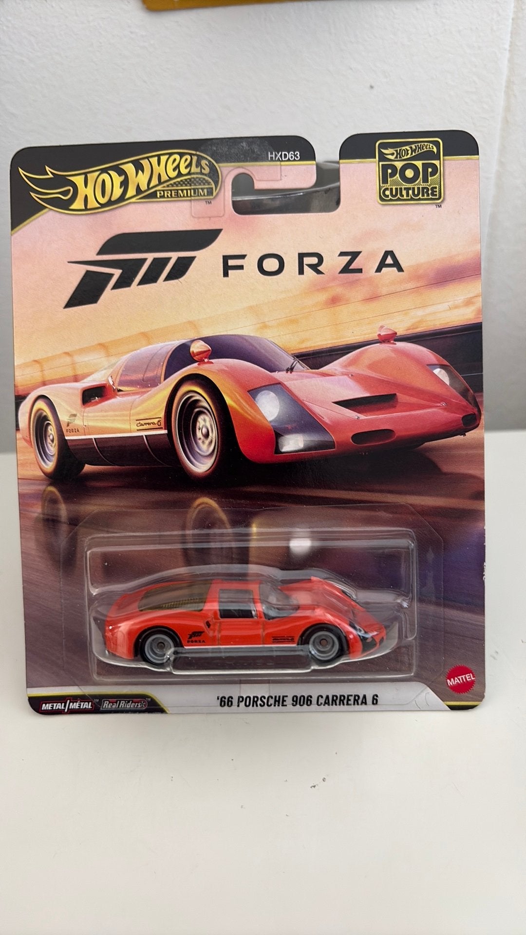 Hot Wheels ‘66 Porsche 906 Carrera 6 1/64 Forza, Ophalen of Verzenden, Nieuw, Auto